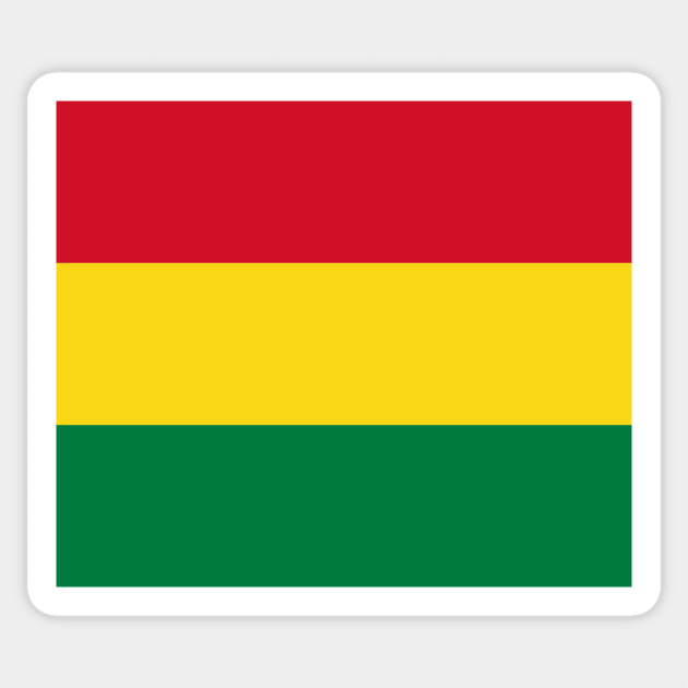 Bolivia Flag Sticker by flag for all